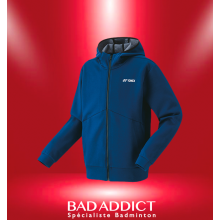 YONEX VESTE MEN'S FULL ZIP HOODIE BLUE 