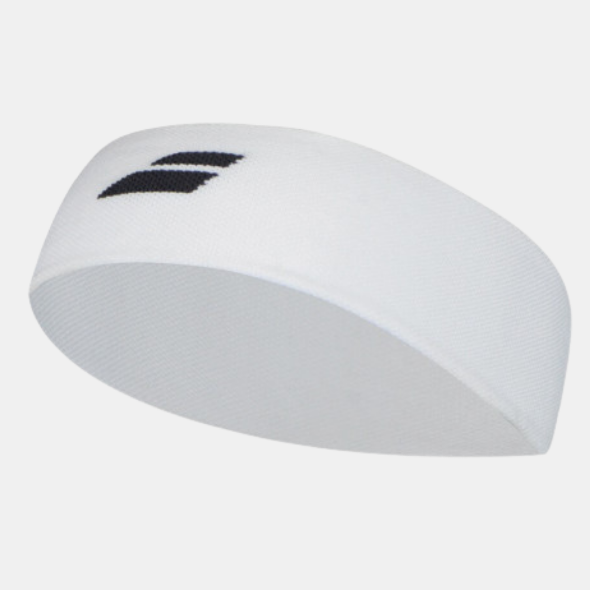 BABOLAT LOGO HEADBAND WHITE/BLACK