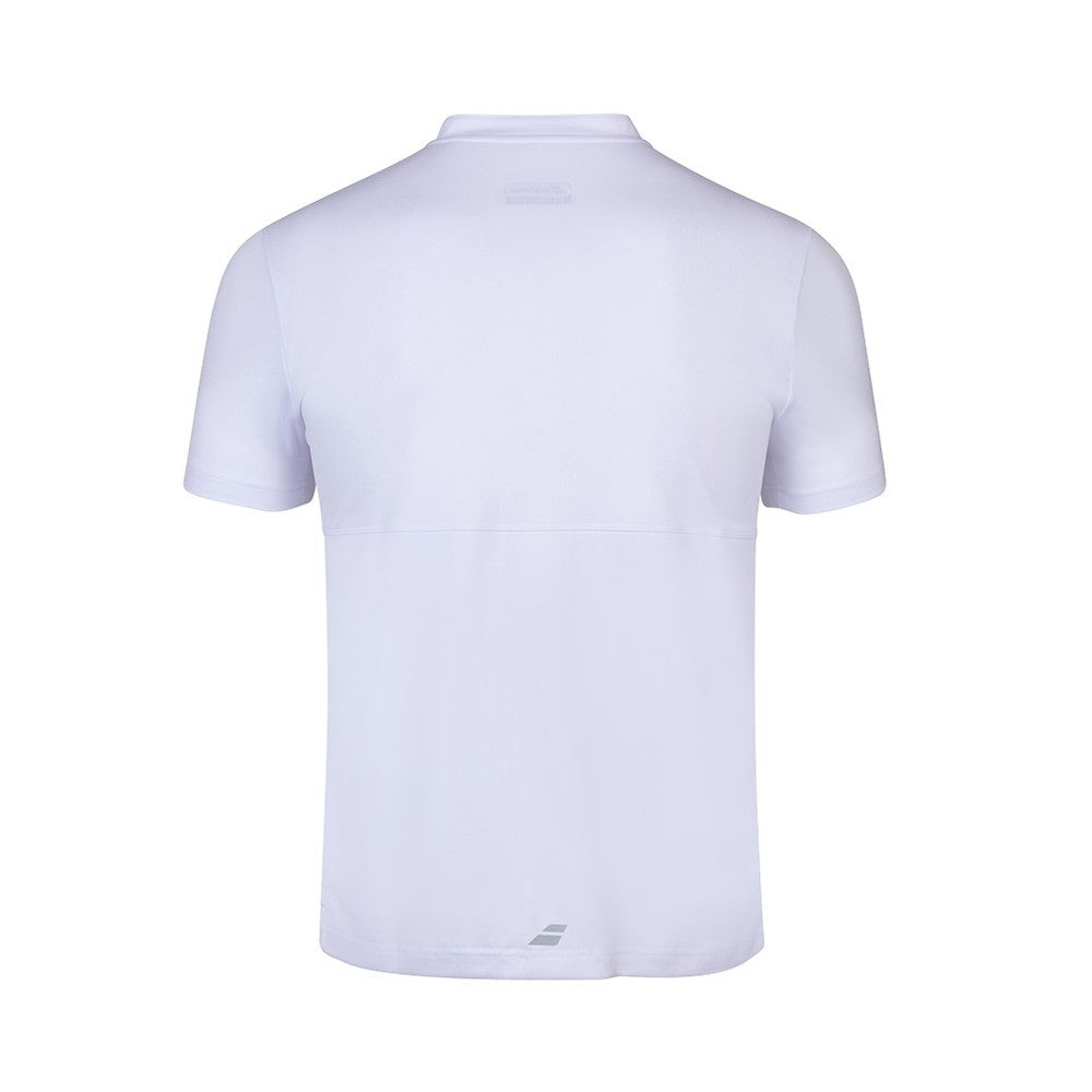 POLO BABOLAT HOMME PLAY BLANC