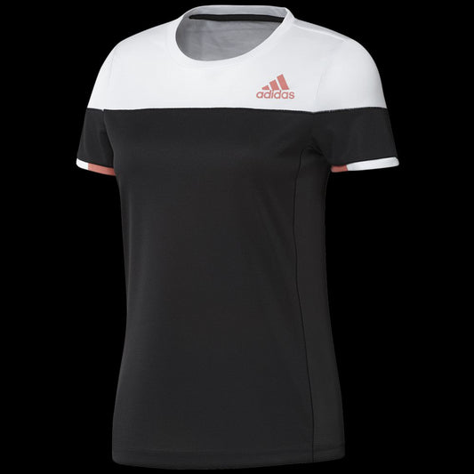 ADIDAS T-SHIRT FEMME COLORBLOCK NOIR