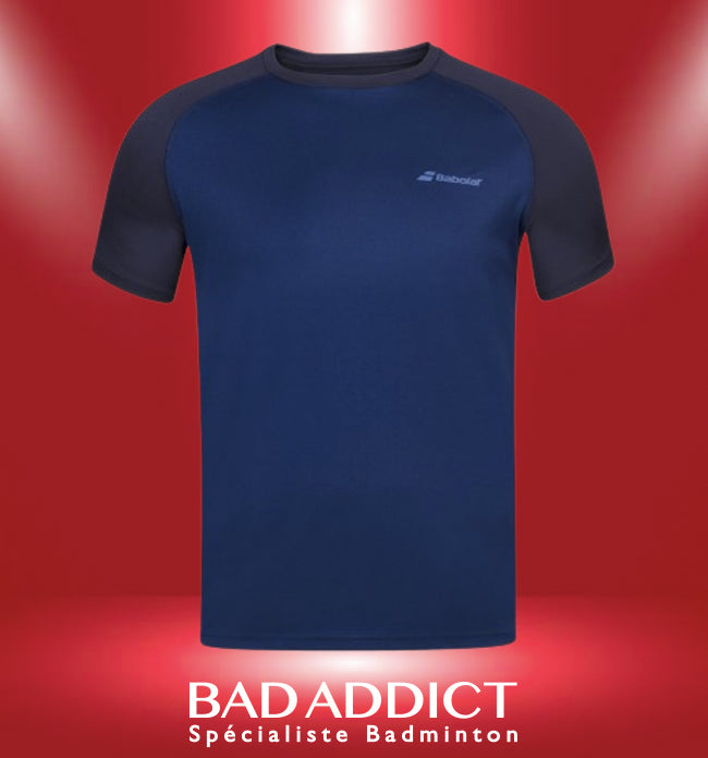 T-SHIRT BABOLAT HOMME PLAY BLEU ESTATE