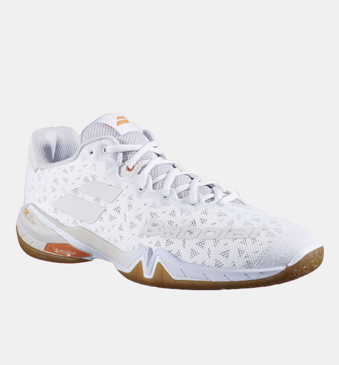 BABOLAT CHAUSSURES SHADOW TOUR MEN WHITE/LIGHT GREY