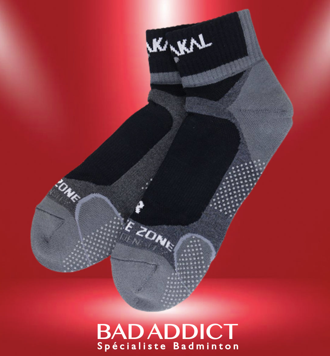 KARAKAL CHAUSSETTES X4 NOIR/GRIS