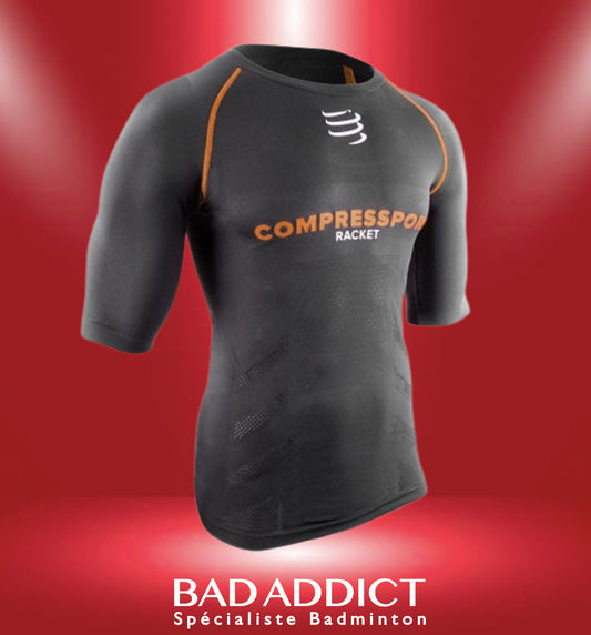 T-SHIRT COMPRESSPORT RACKET