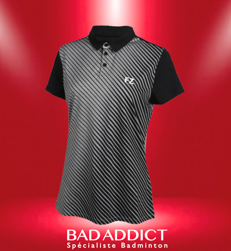 FORZA HOLLY STRECH POLO T-SHIRT LIGHT GREY