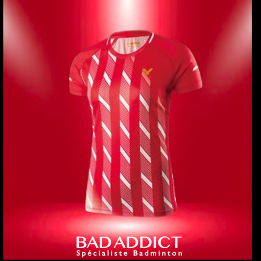 VICTOR SHIRT DENMARK FEMALE RED