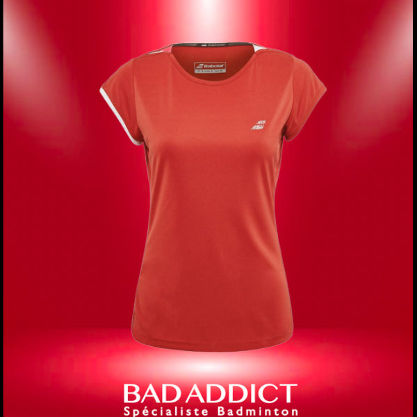 BABOLAT T-SHIRT FEMME PERF CAP SLEEVE TOP WOMEN HIBICUS