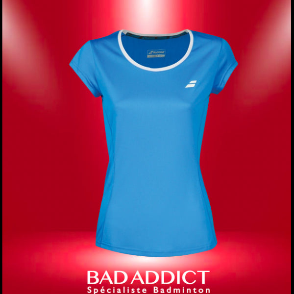 BABOLAT T-SHIRT FEMME CORE FLAG TEE WOMEN BLUE