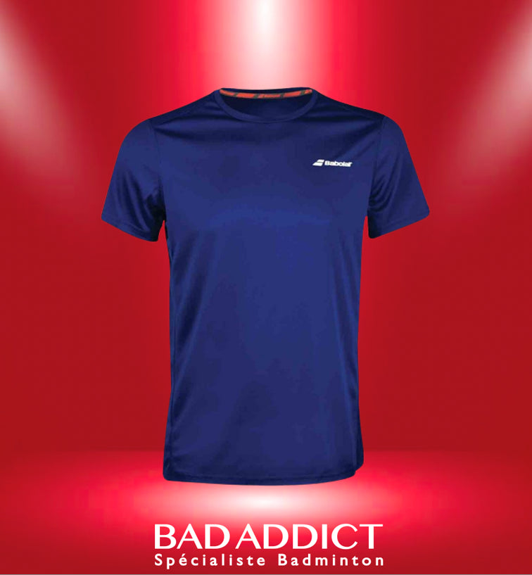 BABOLAT T-SHIRT HOMME CORE FLAG CLUB TEE MEN BLUE