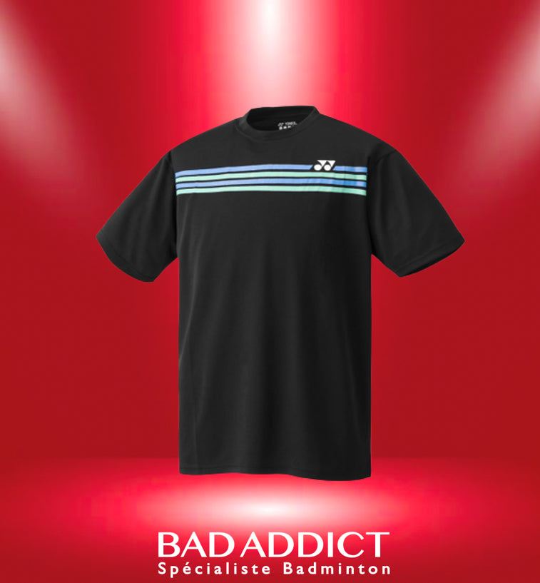 YONEX JUNIOR CREW NECK SHIRT BLACK