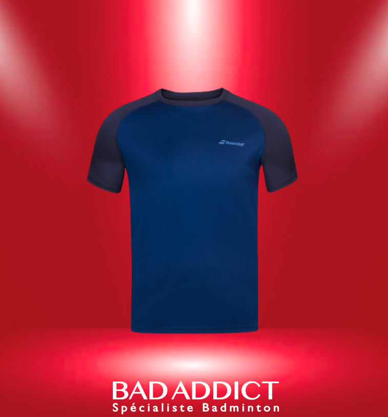 BABOLAT PLAY CREW NECK TEE BOY ESTATE BLUE