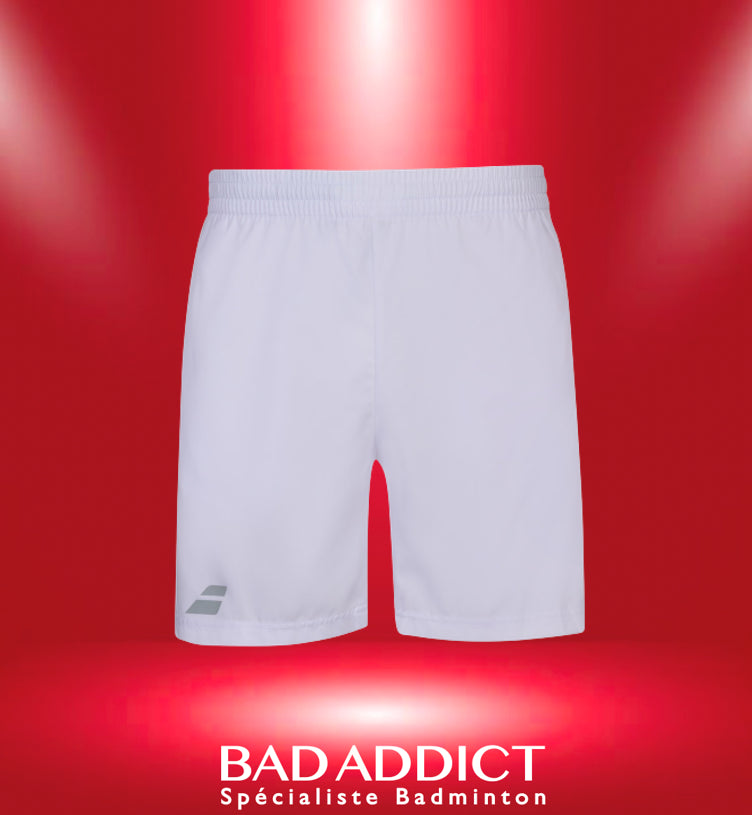 BABOLAT PLAY SHORT MEN WHITE