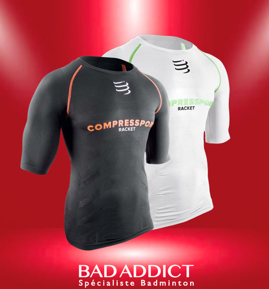 T-SHIRT COMPRESSPORT RACKET