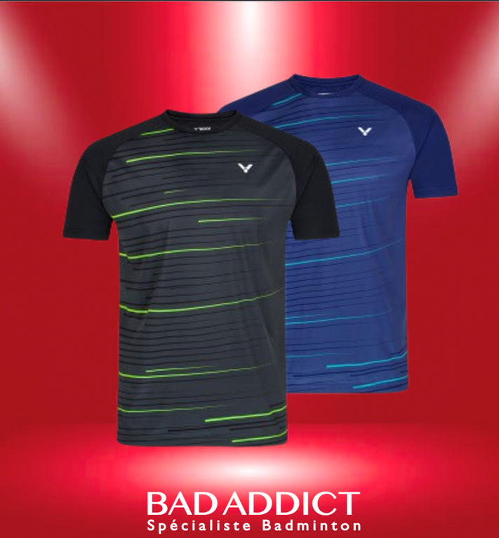 VICTOR T-SHIRT T-23100 MEN C NOIR