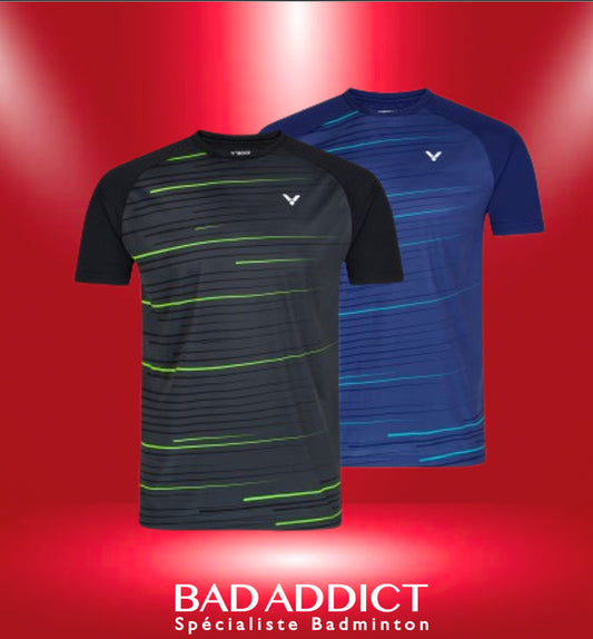 VICTOR T-SHIRT T-23100 MEN C NOIR
