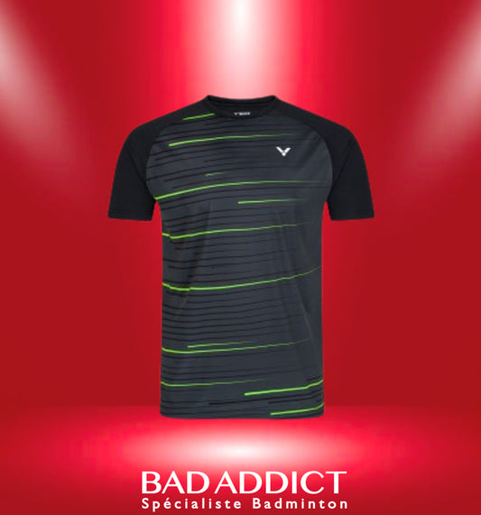 VICTOR T-SHIRT T-23100 MEN C NOIR