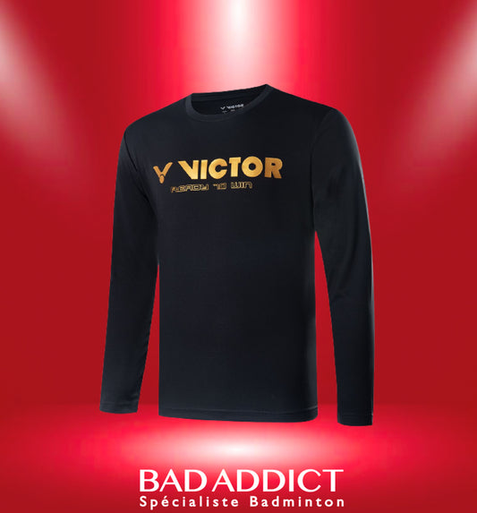 VICTOR T-SHIRT FEMME T-04101 NOIR