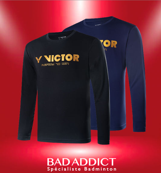 VICTOR T-SHIRT FEMME T-04101 NOIR