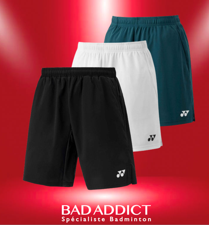 YONEX MEN'S KNIT SHORT BLACK
