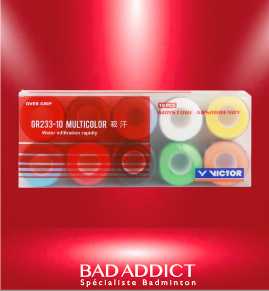 VICTOR SURGRIPS GR233 10 MULTICOLORS