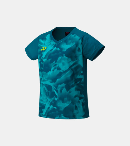YONEX YW0033 T-SHIRT WOMEN'S CREW NECK SHIRT BLUE GREEN