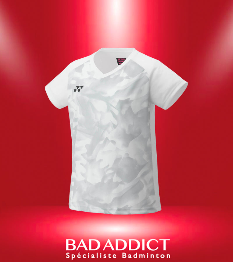 YONEX YW0033 T-SHIRT WOMEN'S CREW NECK SHIRT WHITE