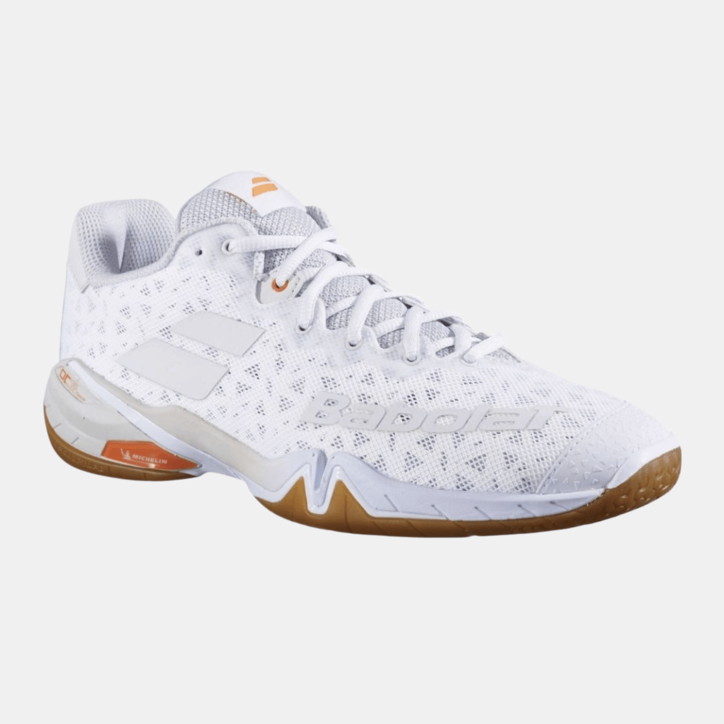 BABOLAT CHAUSSURES SHADOW TOUR MEN WHITE/LIGHT GREY - Bad Addict