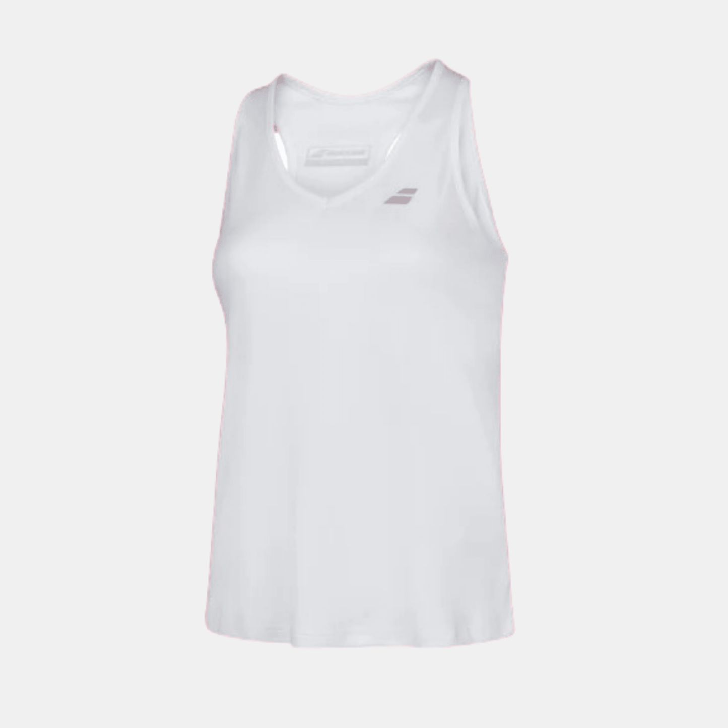BABOLAT DEBARDEUR CORE CROP TOP WOMEN WHITE - Bad Addict