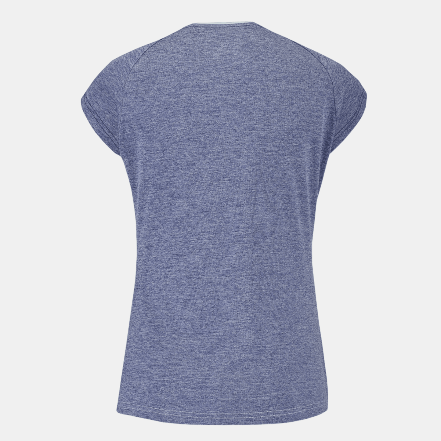Babolat Play Cap Sleeve Top Women White/Blue HTHR - Bad Addict