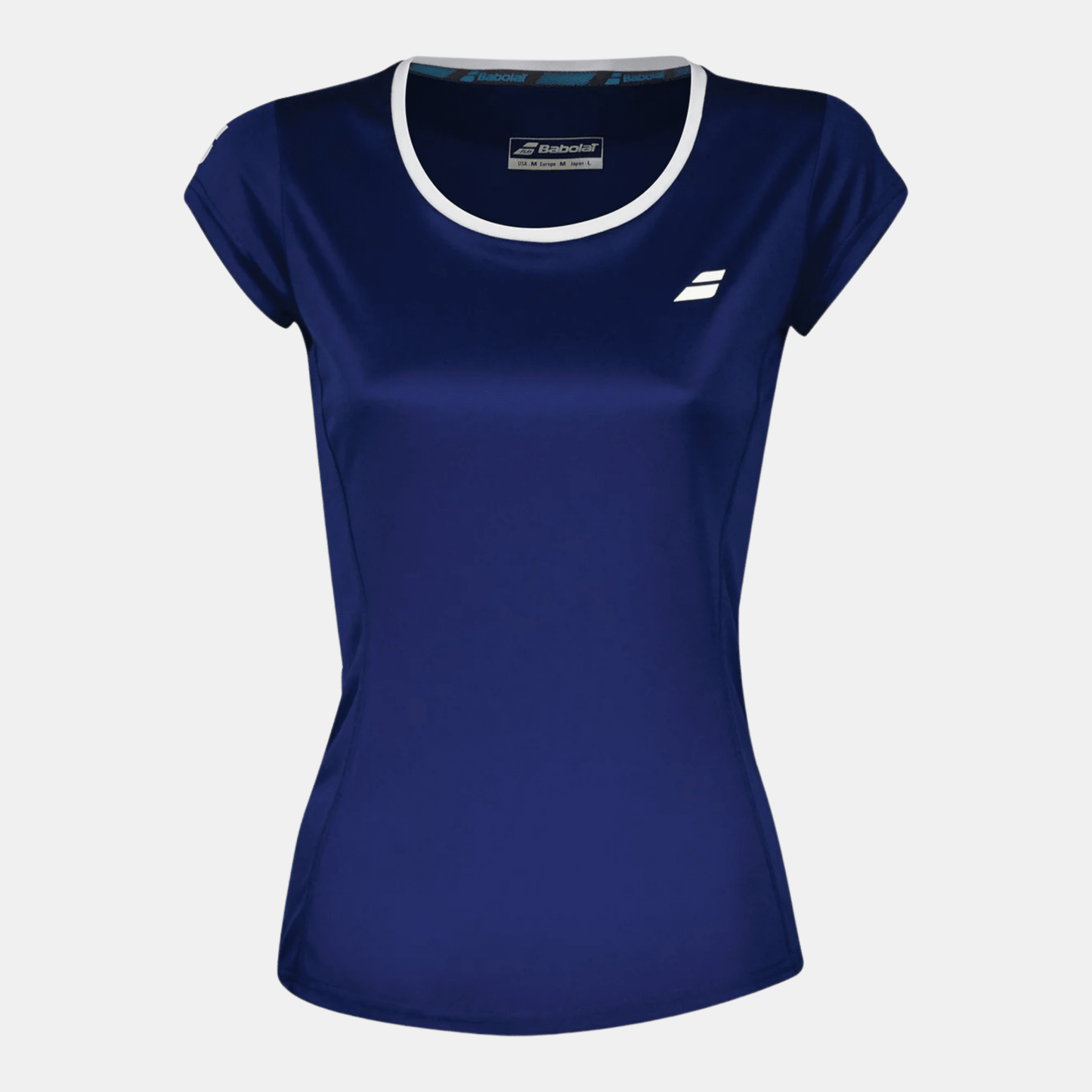 BABOLAT T - SHIRT CORE FLAG TEE GIRL ESTATE BLUE - Bad Addict