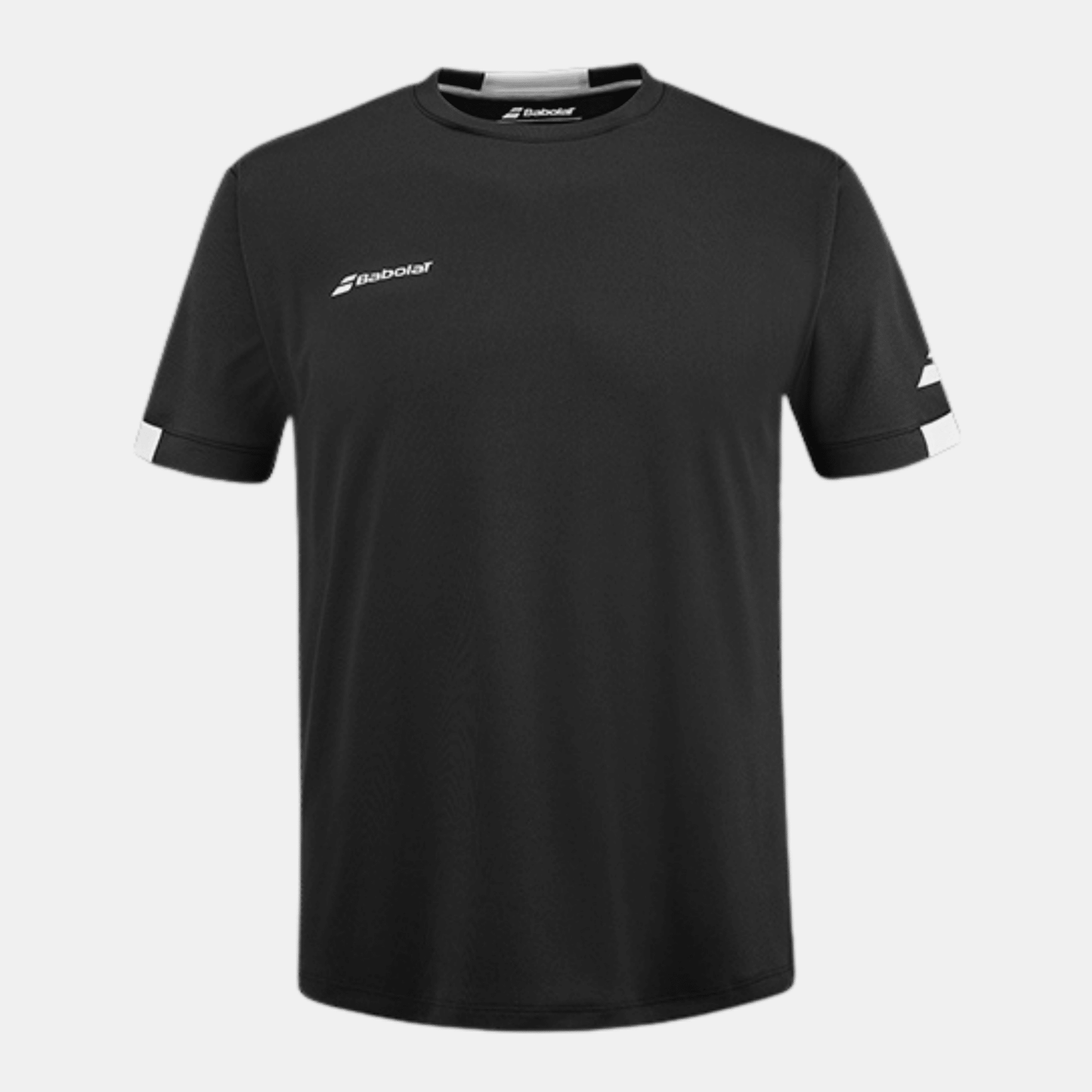BABOLAT T - SHIRT HOMME PLAY CREW NECK TEE MEN BLACK/BLACK - Bad Addict