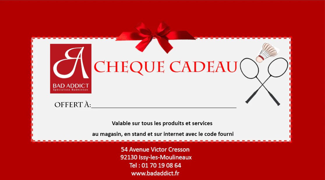Carte - Cadeau Bad Addict - Bad Addict