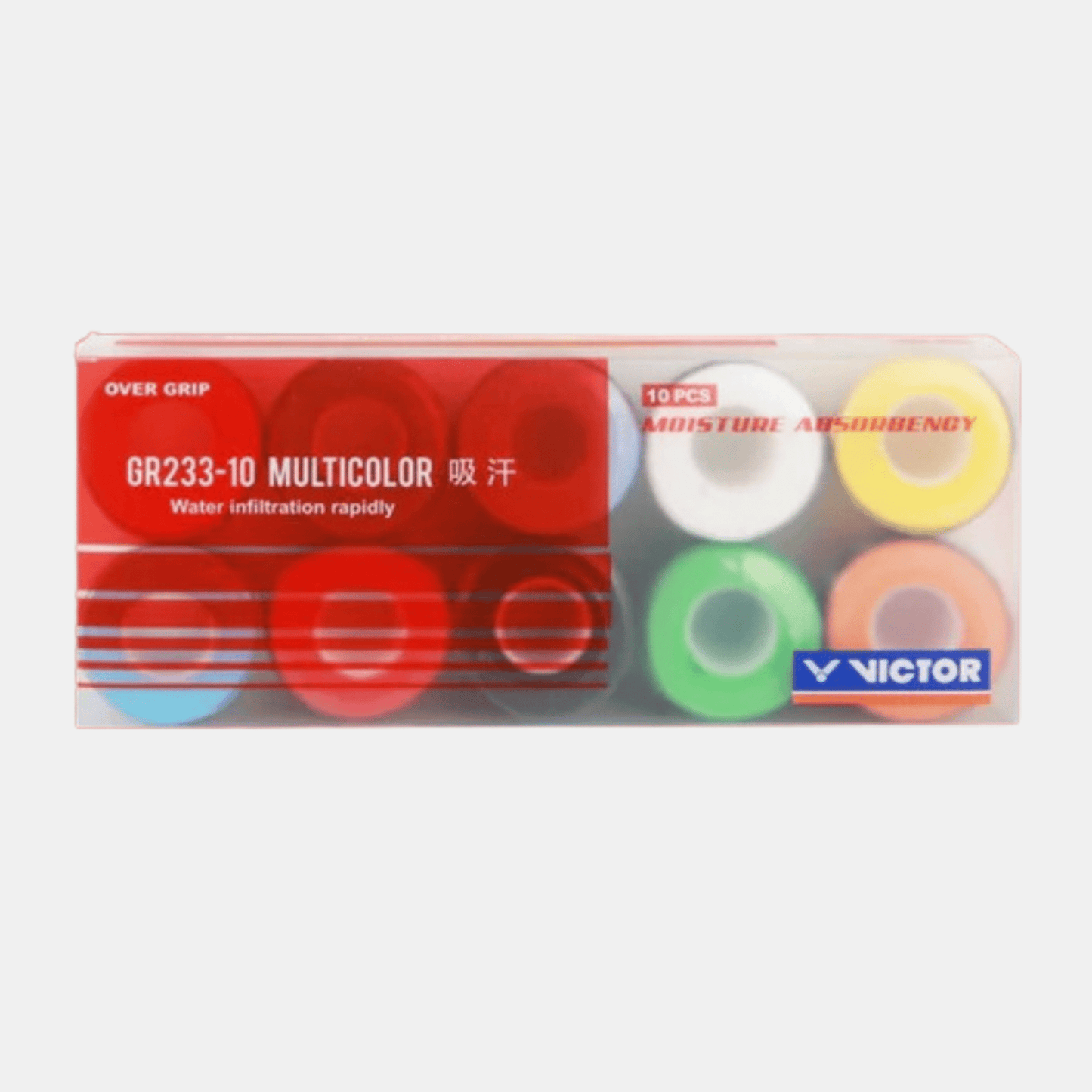 VICTOR VICTOR SURGRIPS GR233 10 MULTICOLORS - badminton