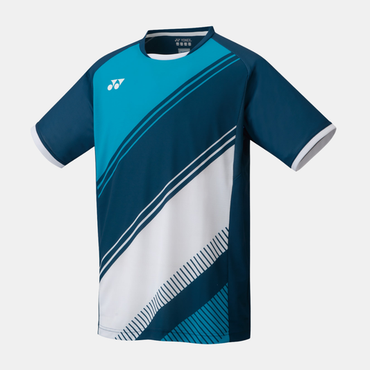 YONEX 10395 T-SHIRT MEN'S CREW NECK SHIRT DENIM NAVY