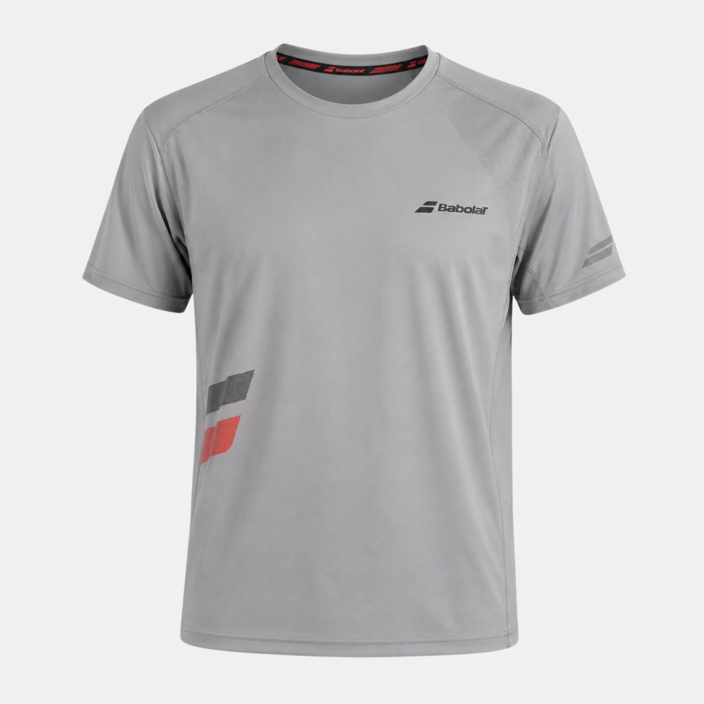 BABOLAT T-SHIRT FLAG TEE CORE MEN HEATHER GRAY