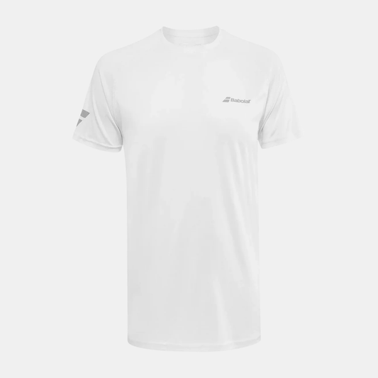 BABOLAT T-SHIRT PLAY CREW NECK TEE MEN WHITE 2021