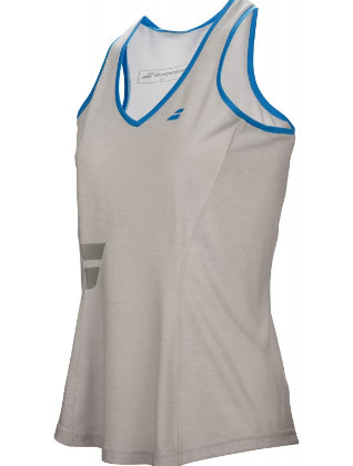 BABOLAT CORE CROP TOP WOMEN FRESH GREY