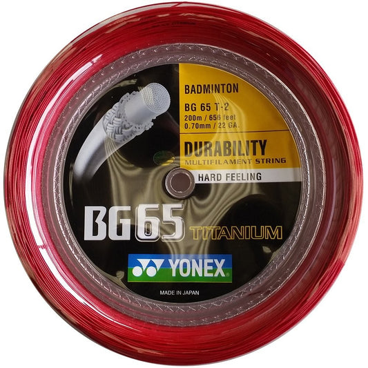 YONEX BOBINE BG65 TITANIUM 200M