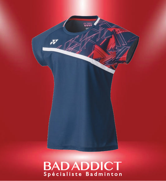 YONEX CREW NECK SHIRT WOMEN 20522EX BLUE