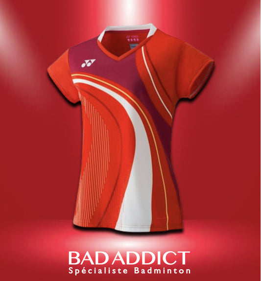 YONEX T-SHIRT WOMEN TOUR ELITE 20472 RED