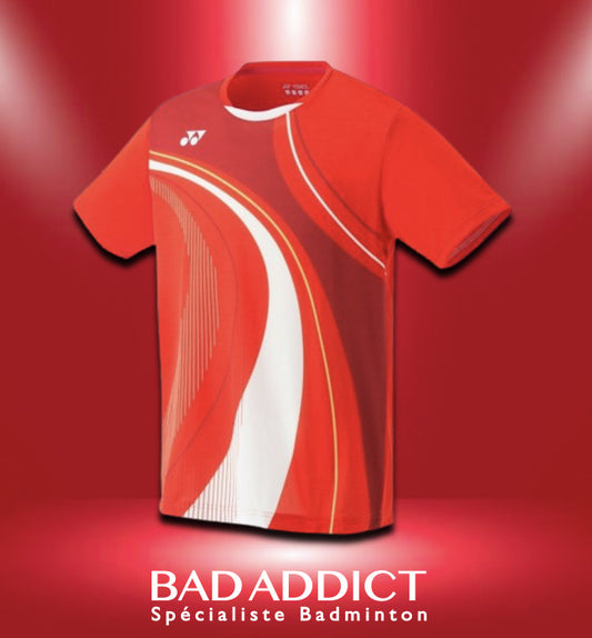 YONEX T-SHIRT MEN TOUR ELITE 10290 RED