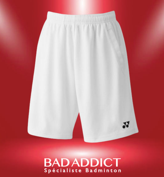 YONEX SHORT TEAM MEN YM0004 WHITE