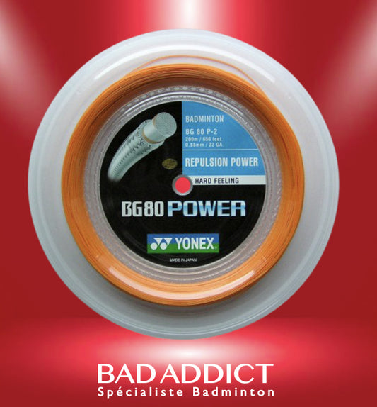 YONEX BOBINE BG80 POWER 200M