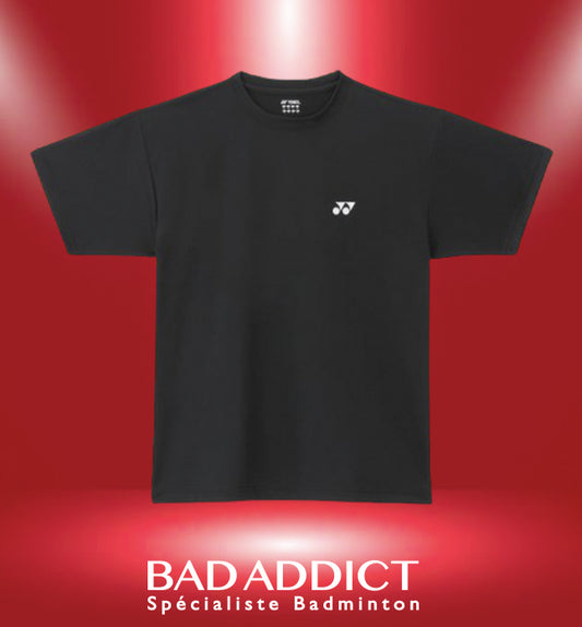 YONEX TEE SHIRT PLAIN BLACK