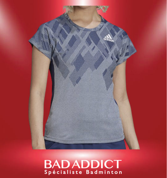 ADIDAS T-SHIRT FEMME COLORBLOCK PRO VIOLET