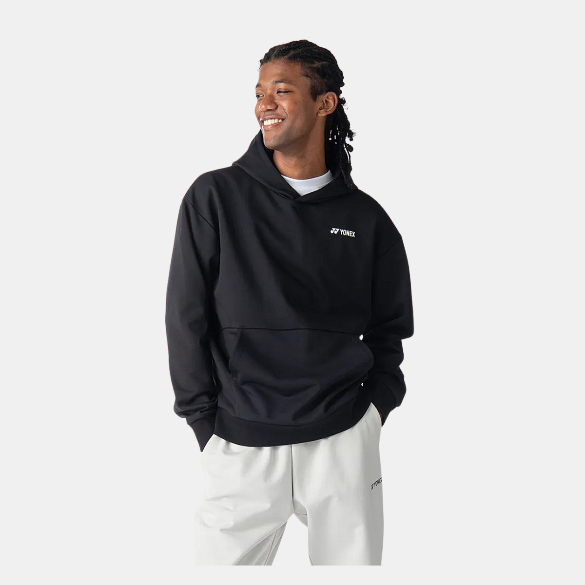 YONEX UNISEX SWEAT HOODIE 30117 BLACK