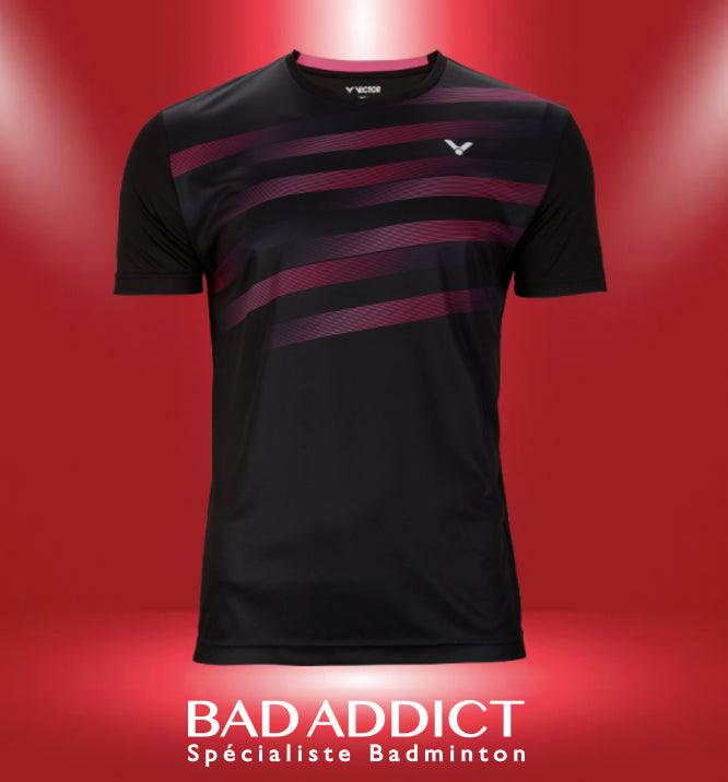 VICTOR T-SHIRT HOMME T-03101 NOIR