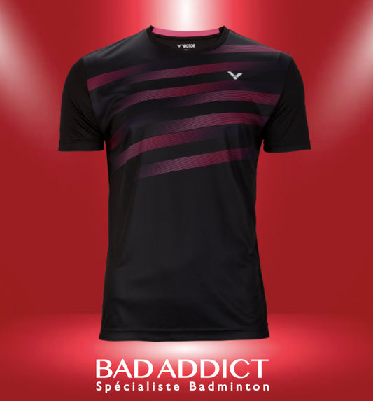 VICTOR T-SHIRT HOMME T-03101 NOIR