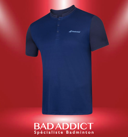 BABOLAT POLO HOMME PLAY BLEU MARINE