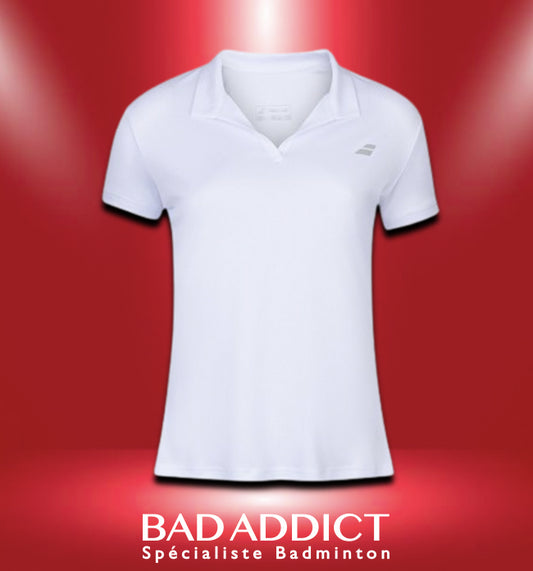 POLO BABOLAT FEMME PLAY BLEU BLANC